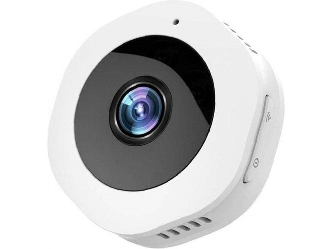 Mini Câmera Hd Sem Fio com Câmera de Detecção de Visão Noturna com Cabo Usb para Acessórios de Câmera Digital de Segurançabranco YIZHOOD