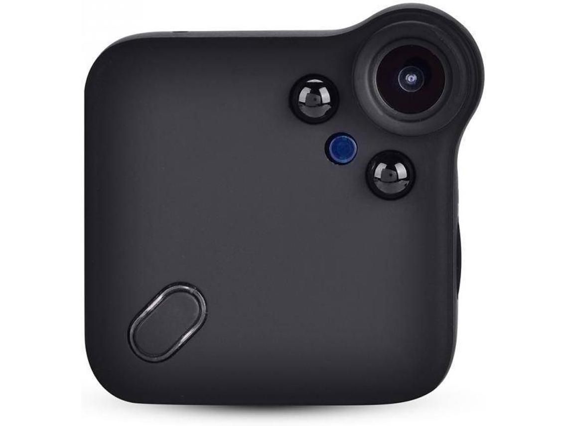 Mini Câmera com Memória Externa de Até 64G Adequada para Uso Interno e Externopreto YIZHOOD