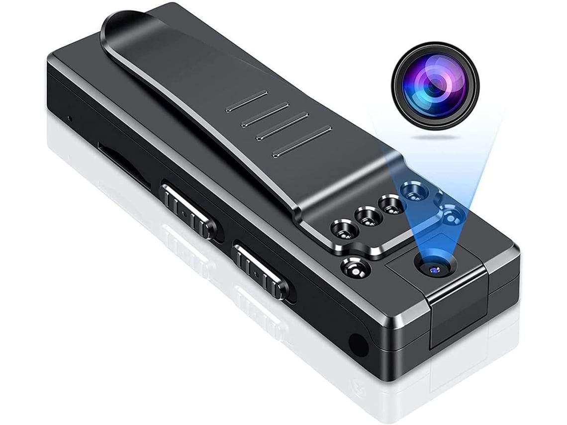 Mini Câmera Hd 1080P com Detecção de Movimento e Visão Noturnapreto YIZHOOD