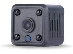 1080P Hd Webcam Mini Câmera de Segurança Wireless Wifipreto YIZHOOD