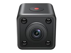 Câmera Mini Hd Sem Fio com Detecção de Movimento Por Visão Noturnapreto YIZHOOD
