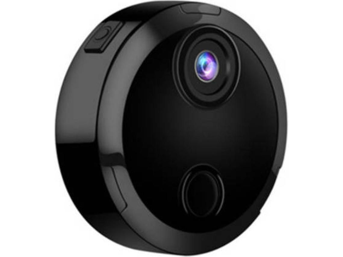 Câmera Mini 1080P Hd Wifi com Suporte para Detecção de Movimentopreto YIZHOOD