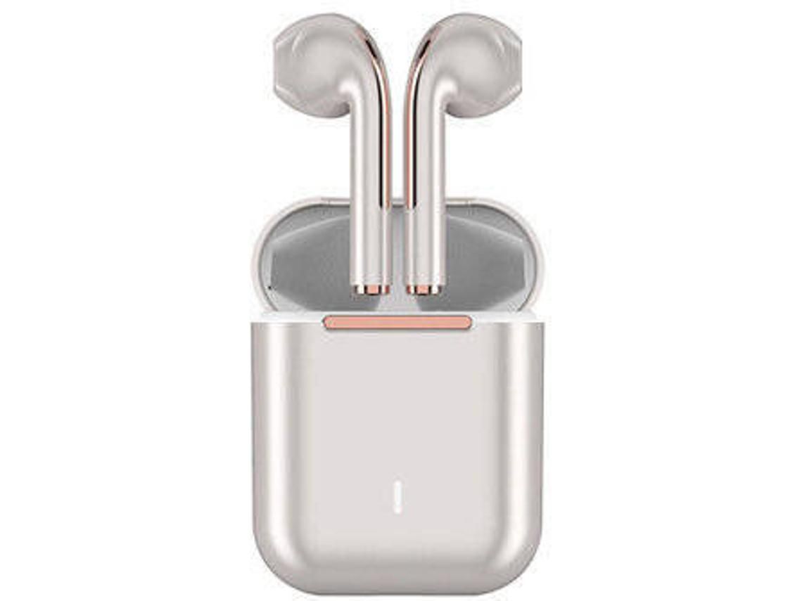 Fones de Ouvido Bluetooth Fones de Ouvido Intra-Auriculares Bluetooth 5.0 com Microfone Carregamento Rápido Usb-Couro YIZHOOD