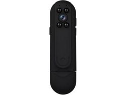 Mini Câmera Corporal Hd 1080P de Bolso com Áudio e Vídeopreto YIZHOOD