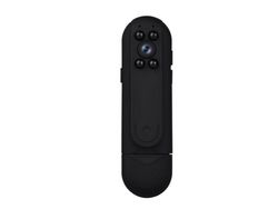 Câmera Grande Angular Hd 1080 com Função de Visão Noturnapreto YIZHOOD