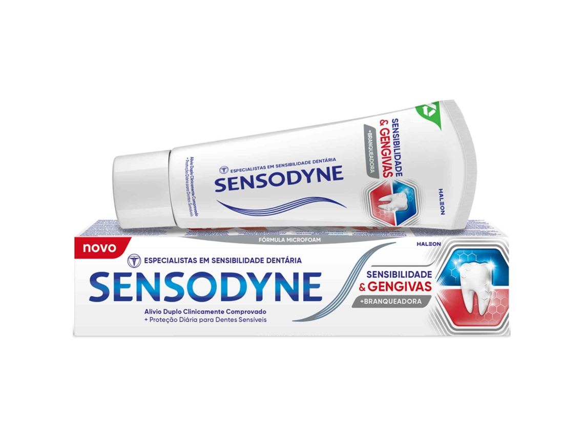 Pasta de Dentes Sensibilidade e Gengivas Branqueadora SENSODYNE emb. 75 ml