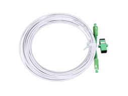 Cabo De Extensão Para Modem Óptico, Blindado, Monomodo, Sc, Com Conector De Flange Para Ftth, Fttb, Fttp, Sc, Apc, 15 M/49,2 Pés Aquaforge