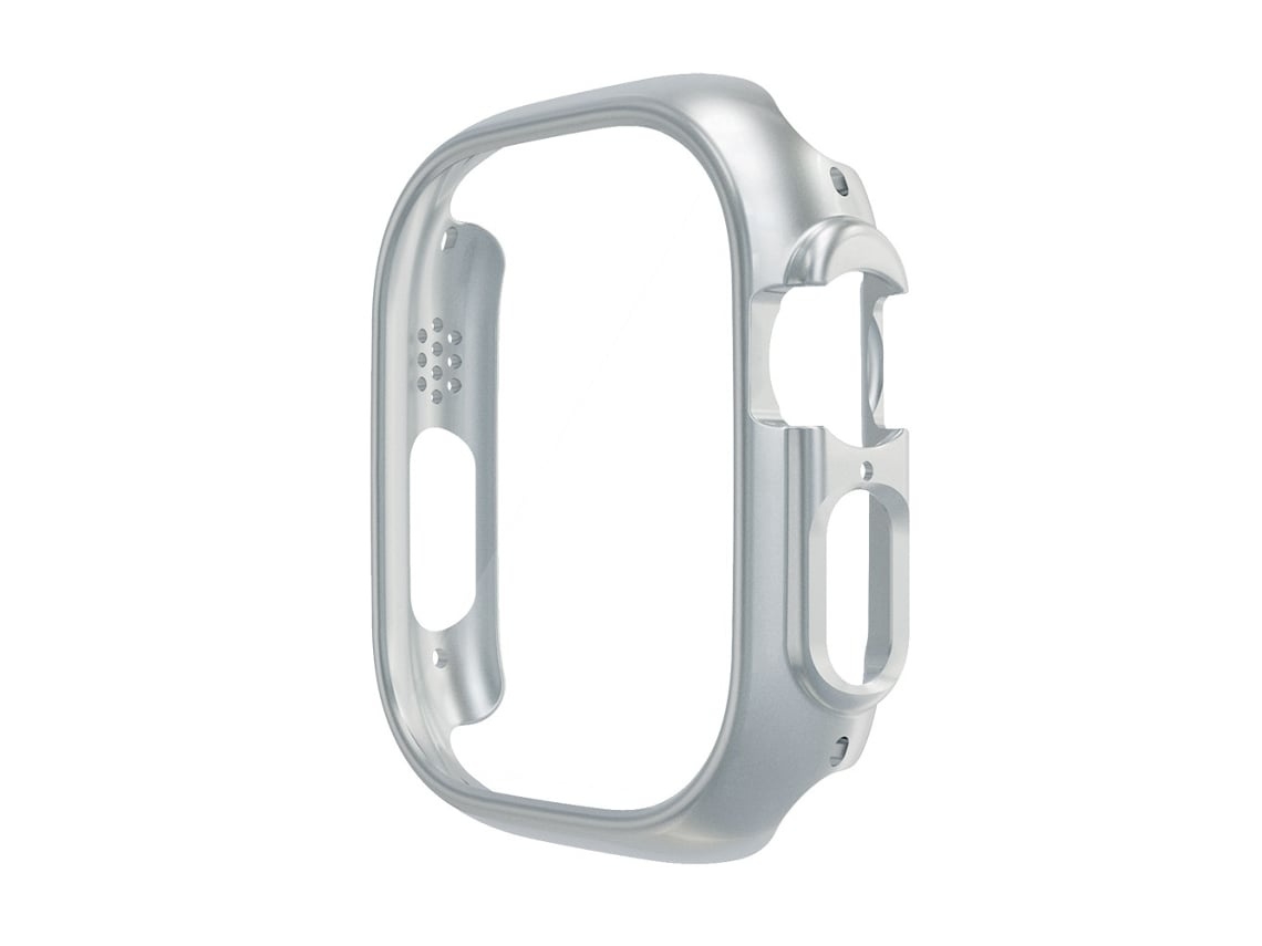 Capa Protetora Lurelia Para Apple Watch De 45 Mm Prata
