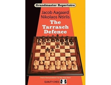 Livro grandmaster repertoire 10 - the tarrasch defence de nikolaos ntirlis,jacob aagaard (inglês)