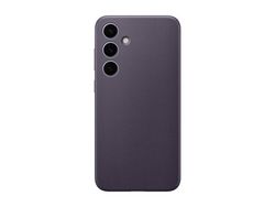 Capa de Pele Vegan para SAMSUNG Galaxy S24+ Preto Púrpura