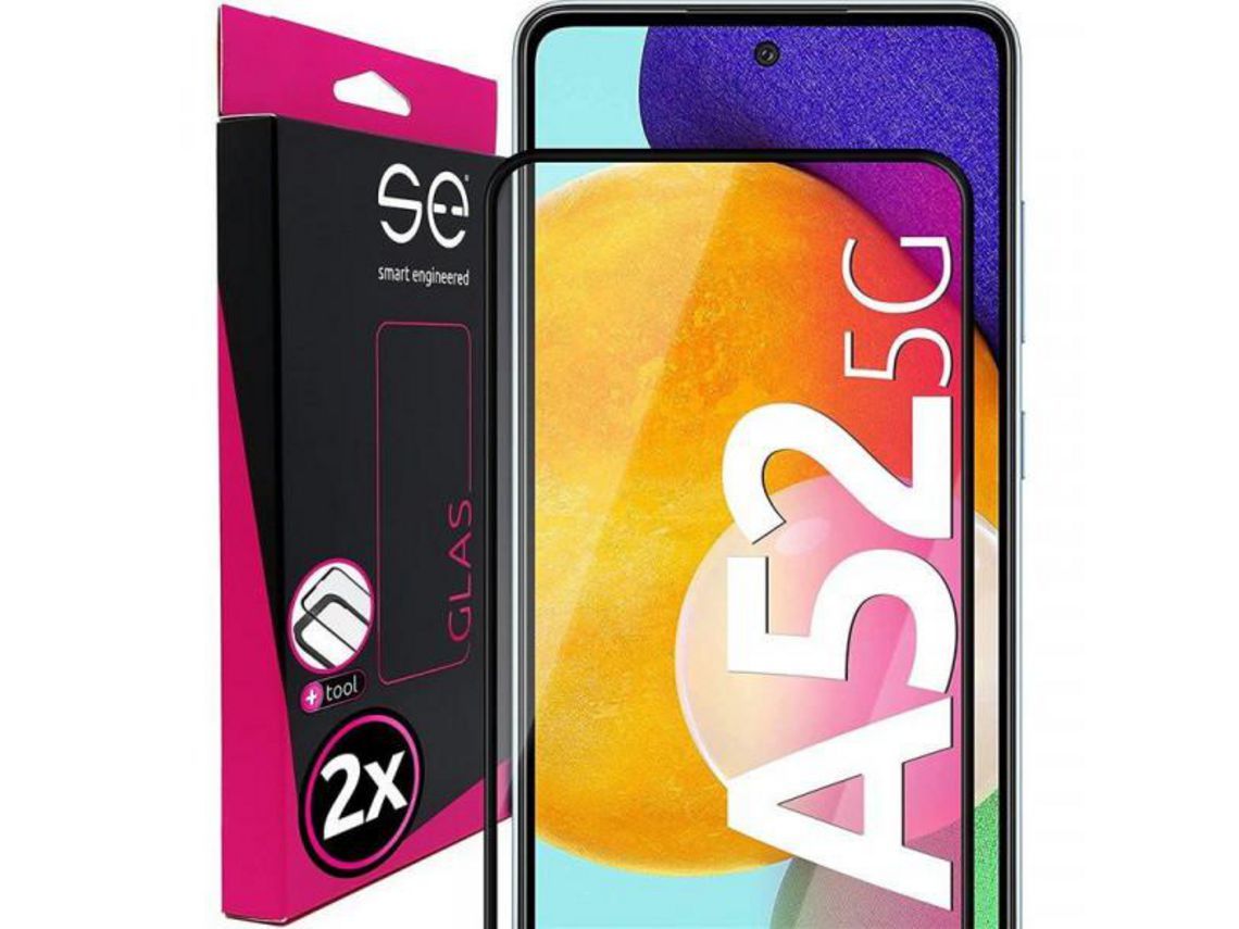 SMART ENGINEERED 2X3D Screen Protector For Samsung Galaxy A52 Transparent