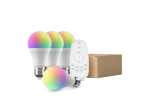 Kit de Iluminação com Lâmpada Inteligente e Controlo Remoto Kit-R-Eu