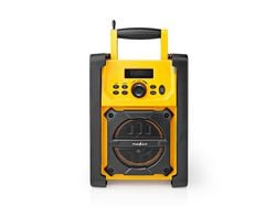 NEDIS Rdfm3100Yw Rádio para Local de Trabalho Digital Preto Amarelo