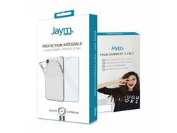 Pack Capa + Película para iPhone 12 Mini (5.4) JAYM Plano 2.5D