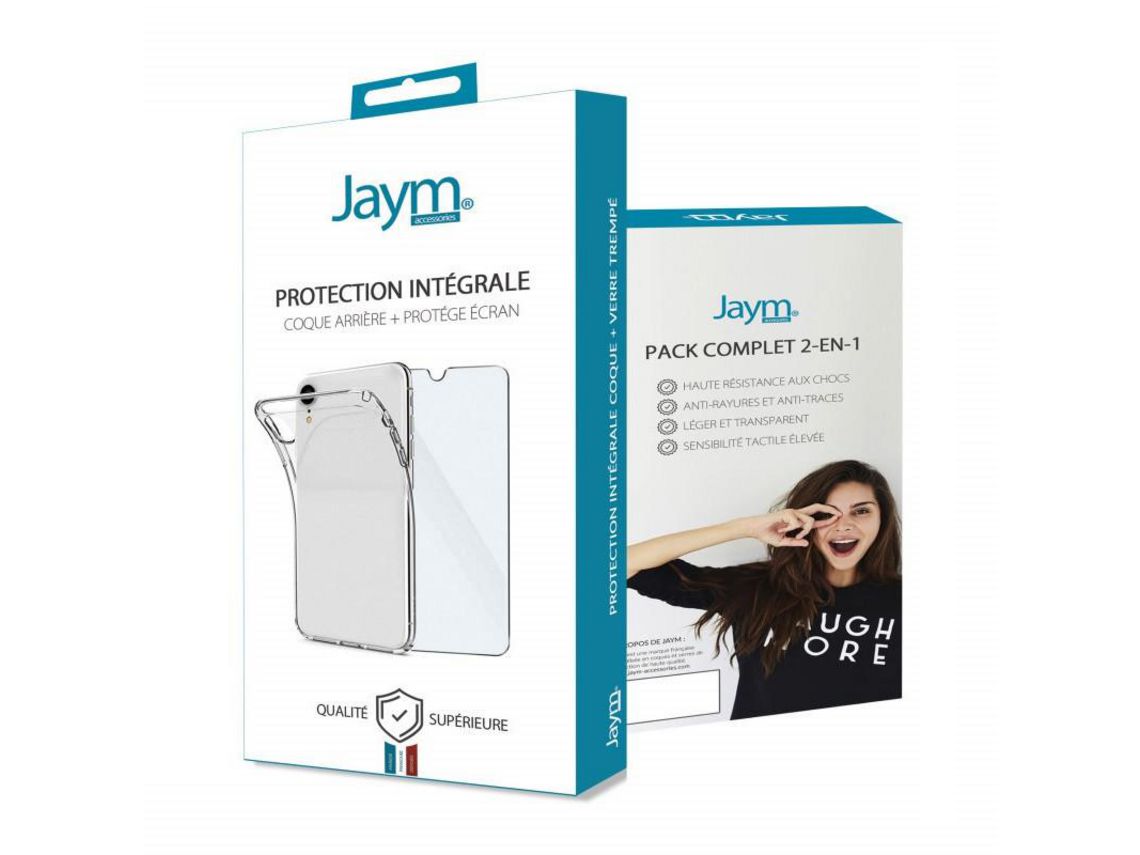 Pack Capa + Película para iPhone 12 Mini (5.4) JAYM Plano 2.5D