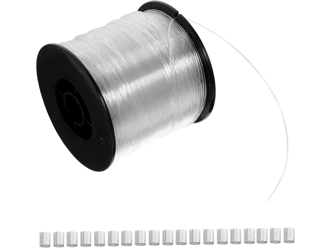 Corda Para Pendurar Quadros E Fotos Nuobesty, Feita De Nylon Resistente Com Ganchos Liga Alumínio