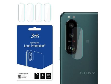 Proteção de Lente 3Mk Sony Xperia 1 Iii 5G Proteção de Lente de Câmera 4 Peças