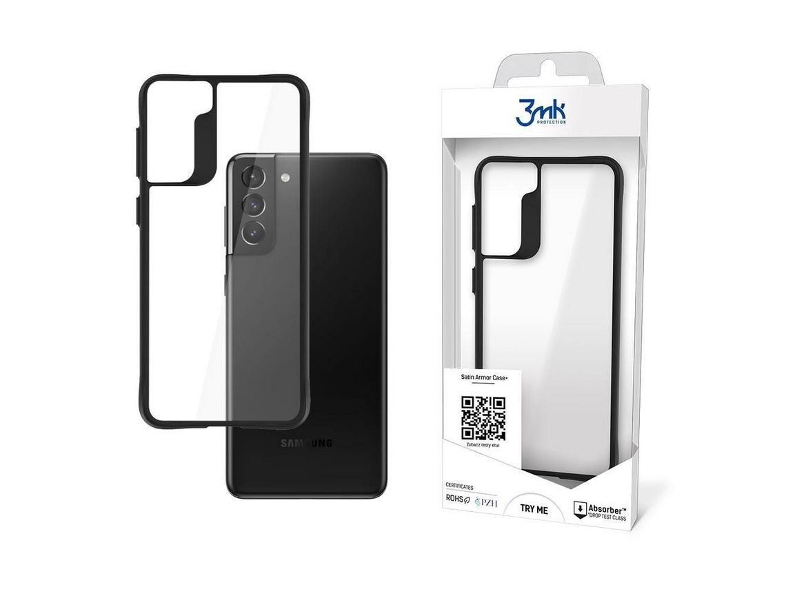 Capa para Samsung Galaxy S21+ 5G 3Mk Satin Armor+