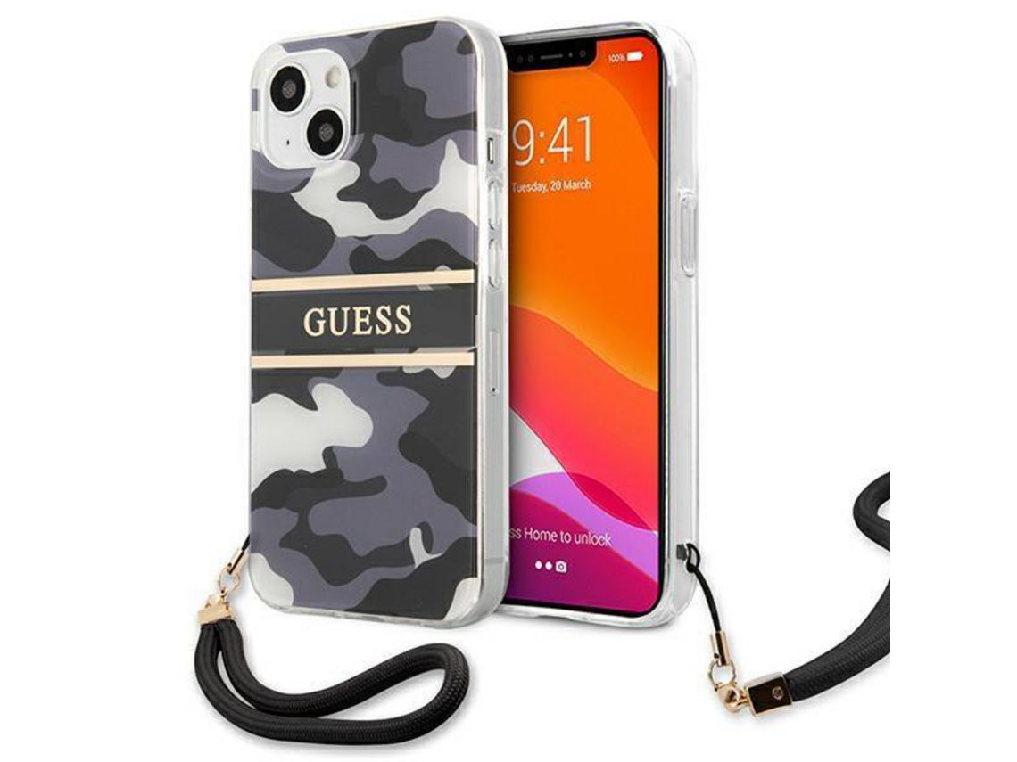 Capa iPhone 13 GUESS Original 6.1'' Preto