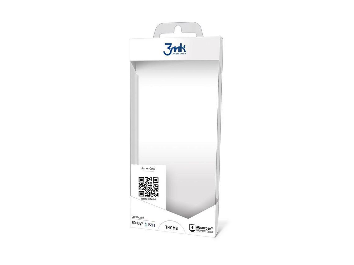 Capa de Armor 3Mk Totalmente Segura Ac iPhone 12 Pro Max Transparente