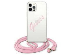 Capa iPhone 12 Pro Max GUESS Original 6.7'' Rosa