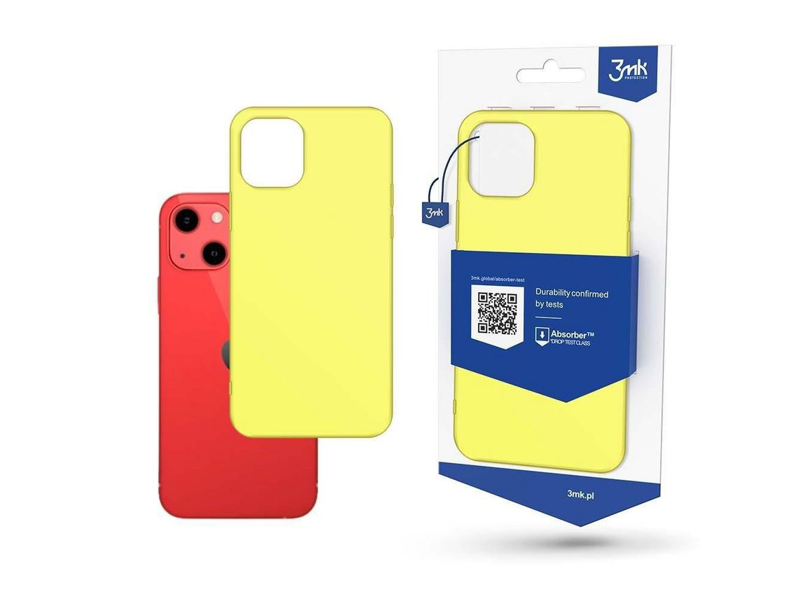 Capa para Apple iPhone 13 Mini 3Mk Matt Limão