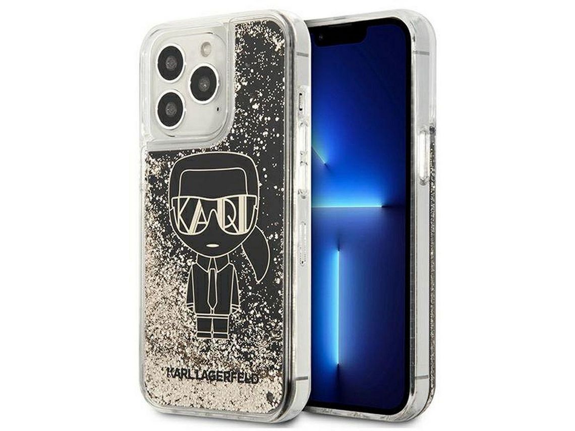 Capa iPhone 13 Pro Max KARL LAGERFELD Original Preto