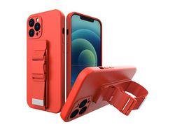 Capa de Corda para Samsung Galaxy A33 5G Vermelho