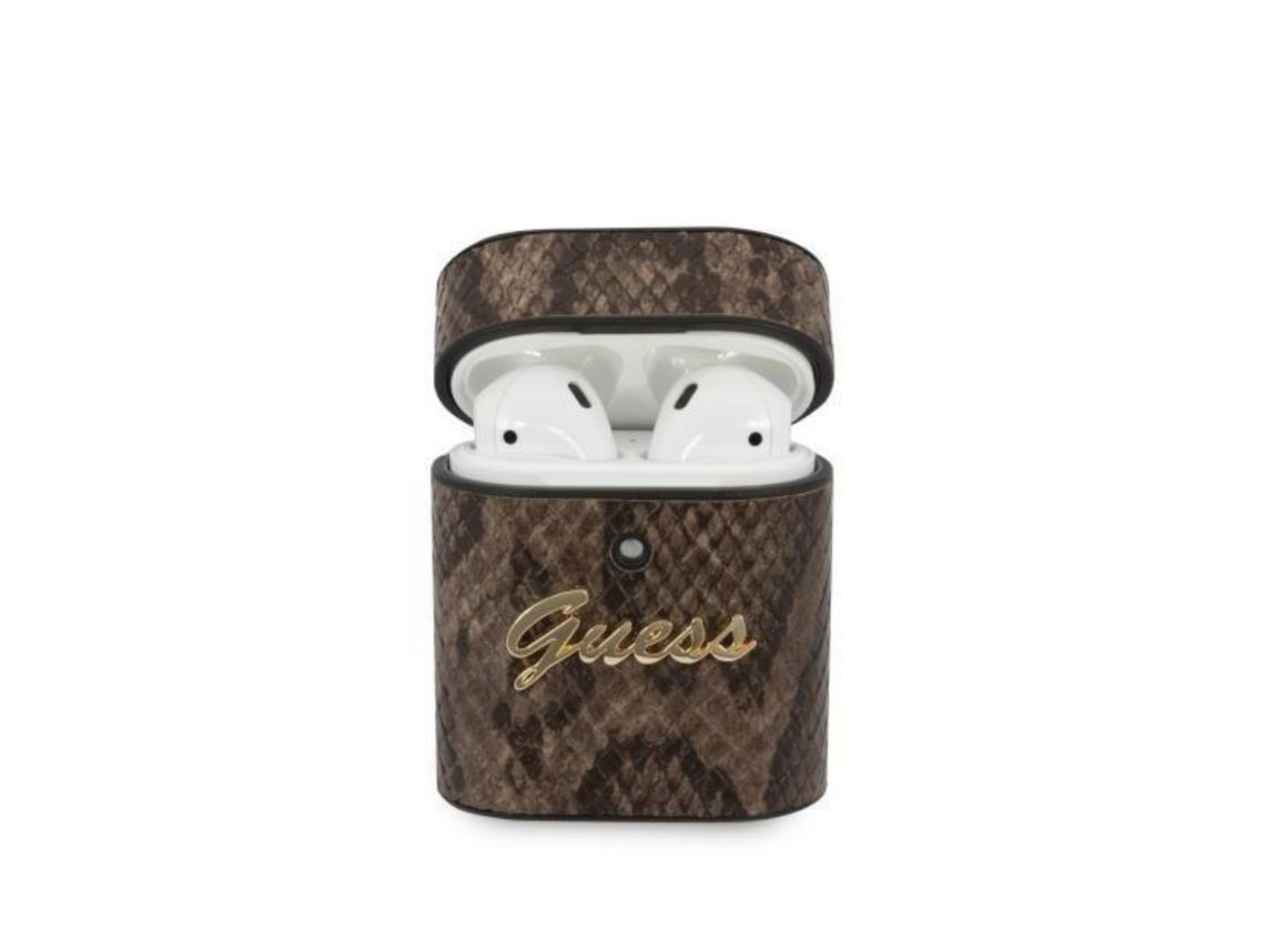 Capa GUESS Guaca2Pusnsmlbr Airpods castanho / castanho Coleção Python