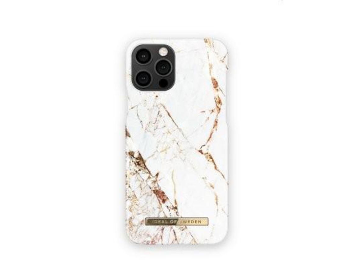 Capa iPhone 12 E 12 Pro IDEAL OF SWEDEN Luxuosa Shock Dourado