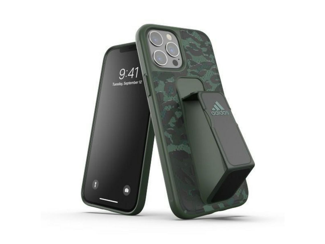 Capa ADIDAS Sp Grip Leopard iPhone 12 Pro Max Verde / Verde 43723