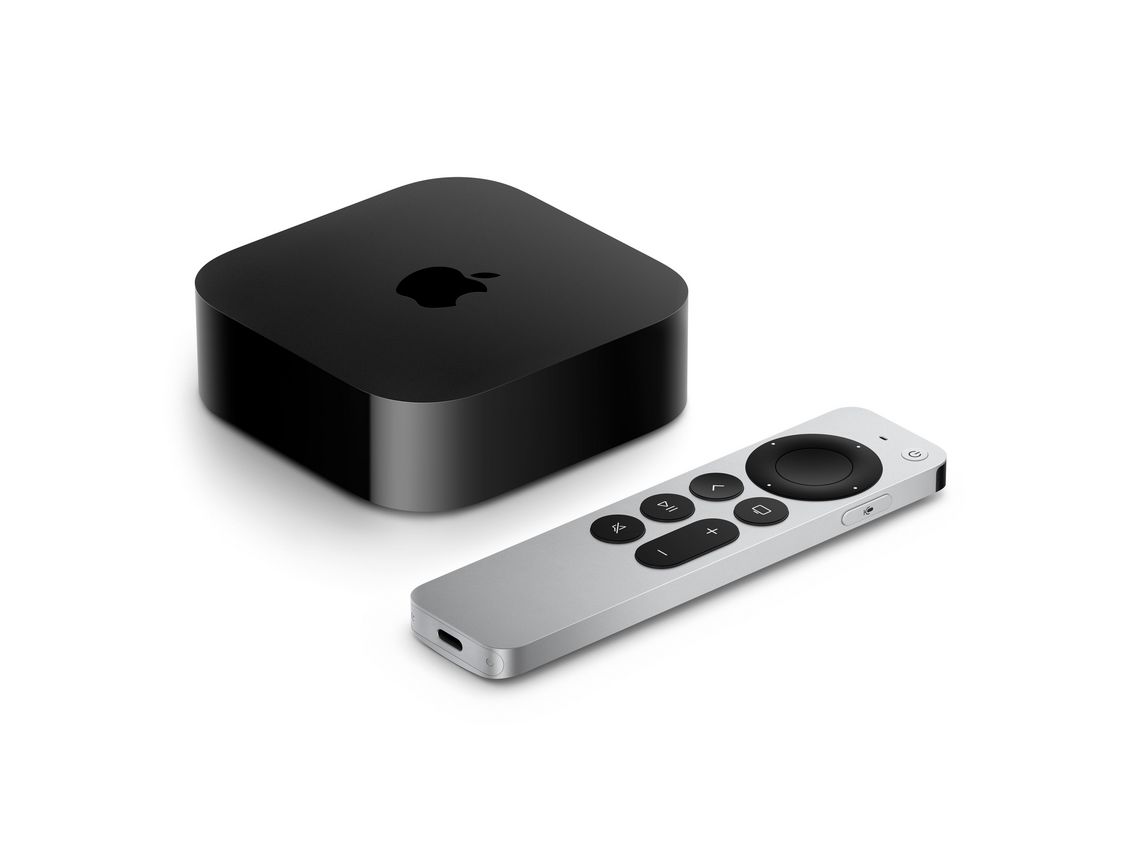 APPLE Tv 4K Preto Prateado 4K Ultra Hd 128 Gb Wi-Fi Ethernet Lan