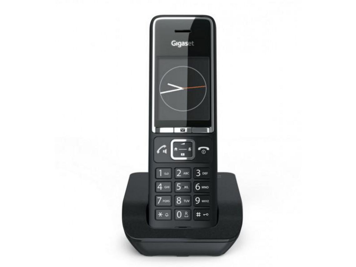 Gigaset Comfort 550 Telefono Cordless Vivavoce Presa Cuffie Black