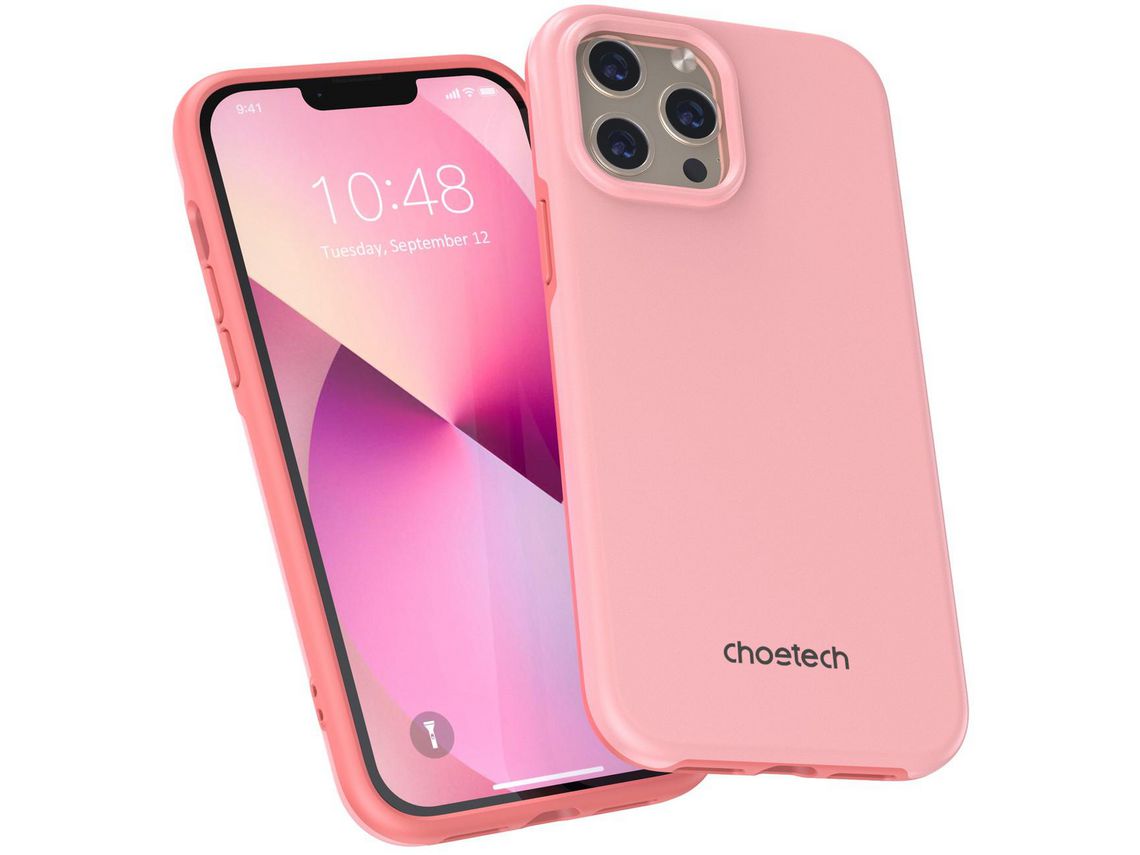 Capa iPhone 13 Pro Max CHOETECH Rígida Rosa