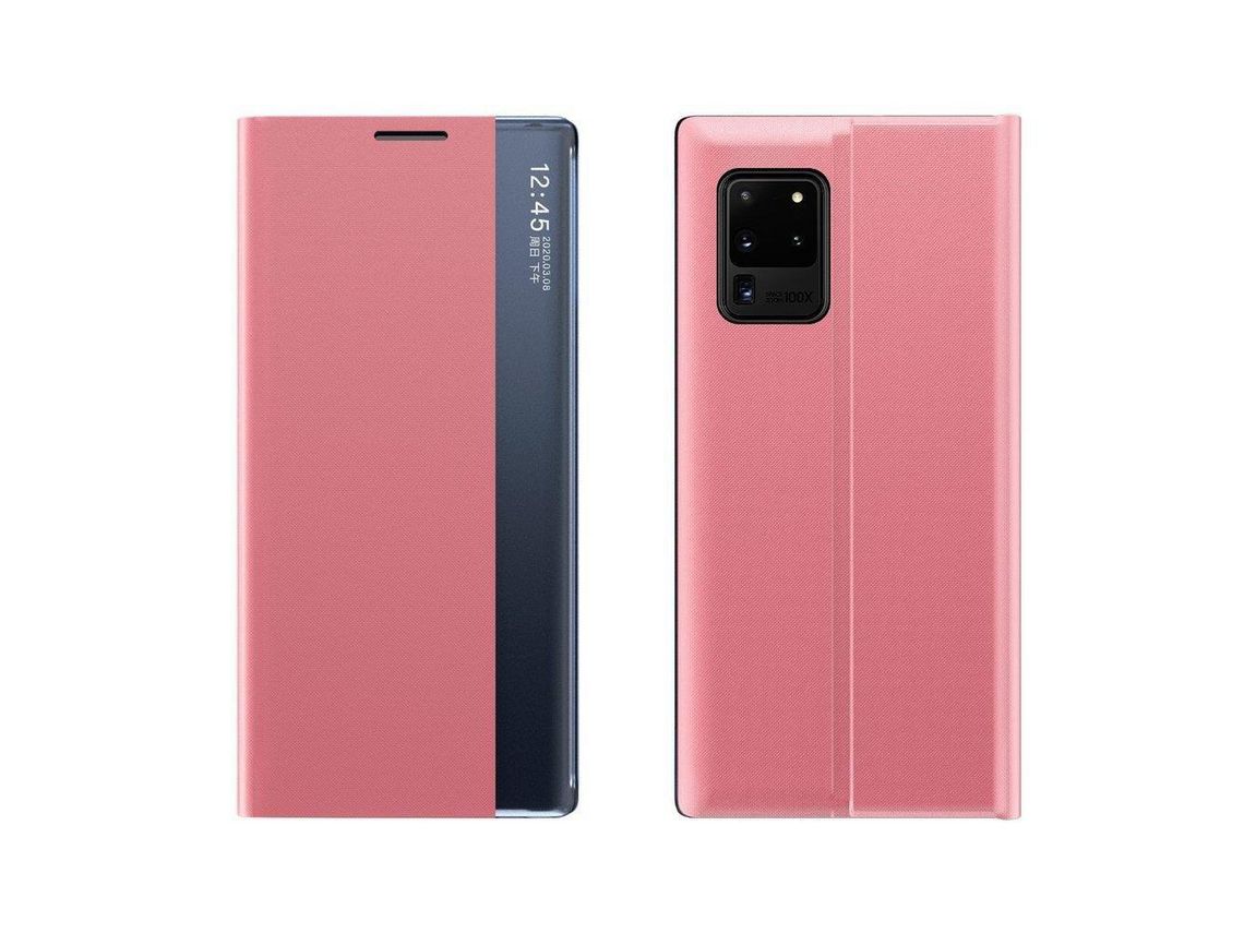Capa Flip para Samsung Galaxy A73 Rosa