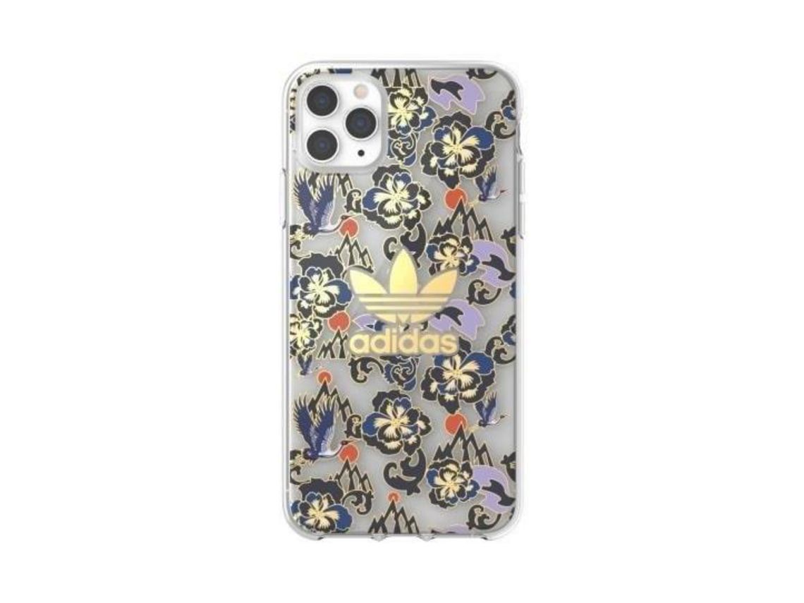 Capa ADIDAS Or Clear Cny Aop iPhone 11 Pro Max Dourado 37773