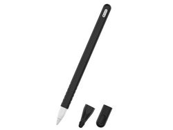 Capa Apple Pencil 2 HURTEL Silicone Preto