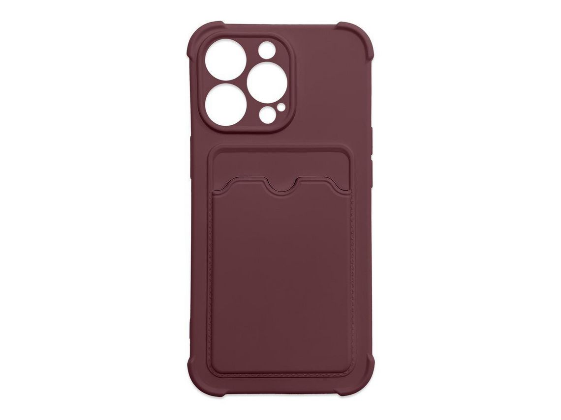 Capa iPhone 12 Pro HURTEL Silicone Thin vermelho