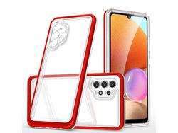 Capa para Samsung Galaxy A32 5G HURTEL Acrílico Vermelho
