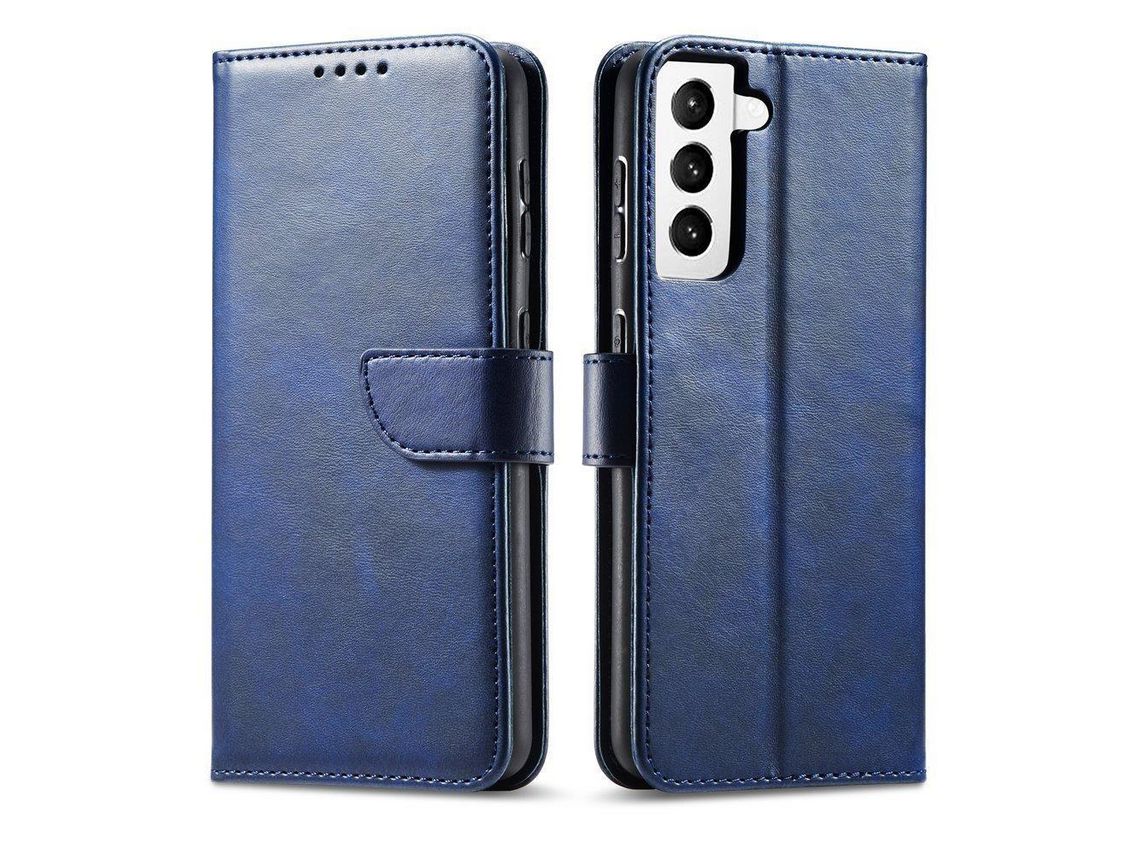 Capa para Samsung Galaxy S22 Plus HURTEL Magnética Azul