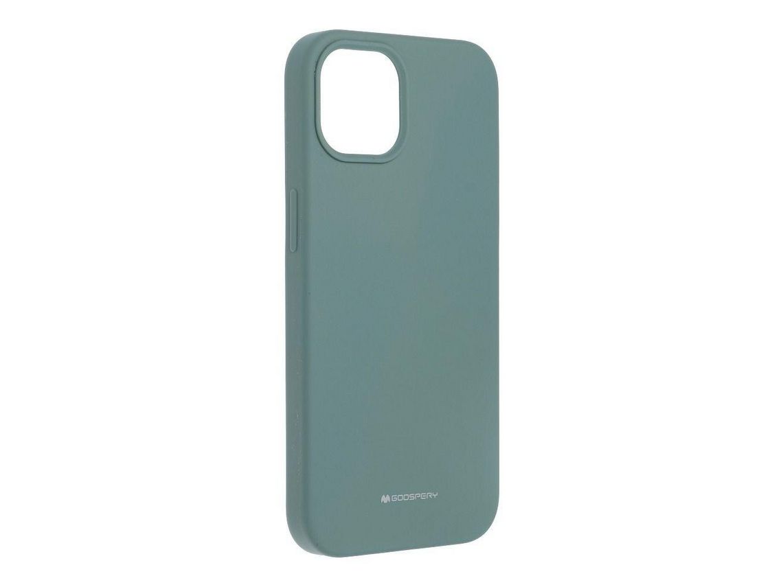 Capa iPhone 13 GOOSPERY Silicone Verde