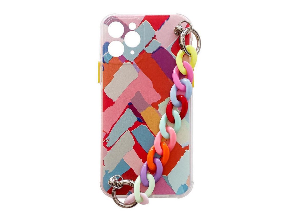 Capa para Samsung Galaxy A22 4G HURTEL Com Corrente Thin Multicores