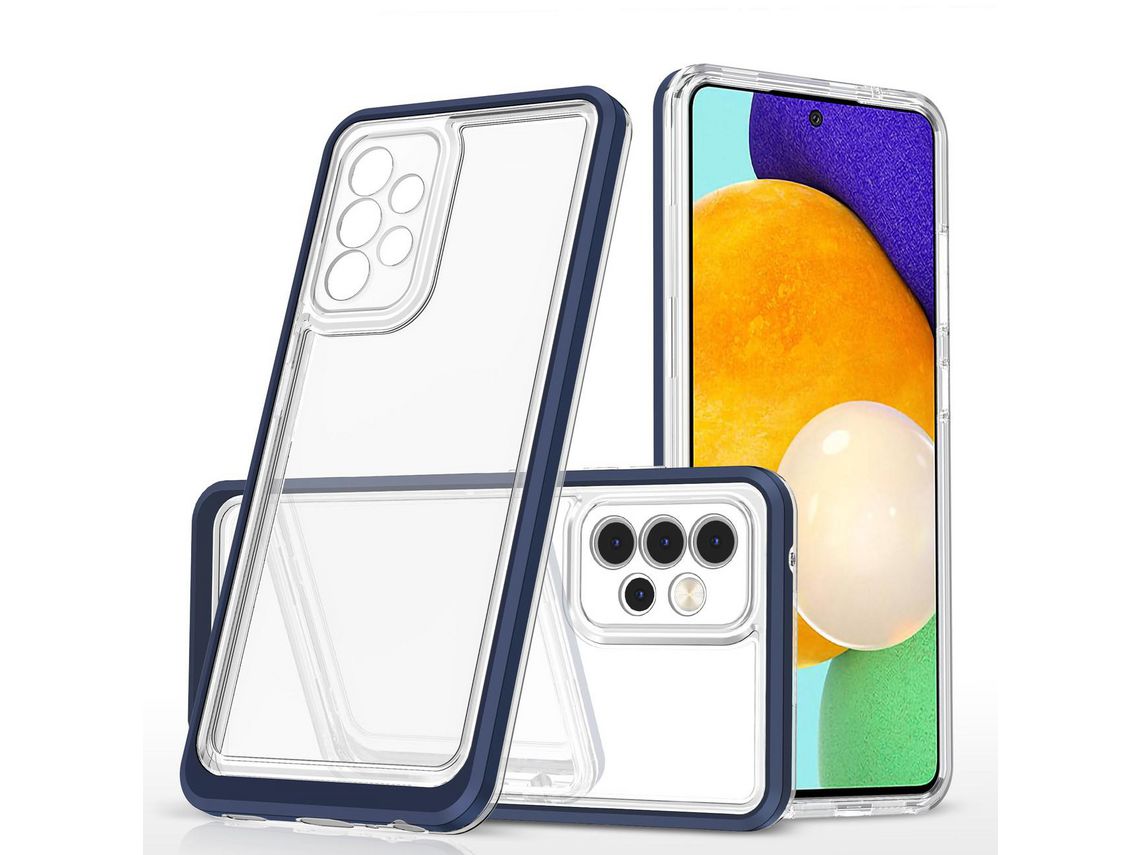 Capa para Samsung Galaxy A52 5G HURTEL Acrílico Azul