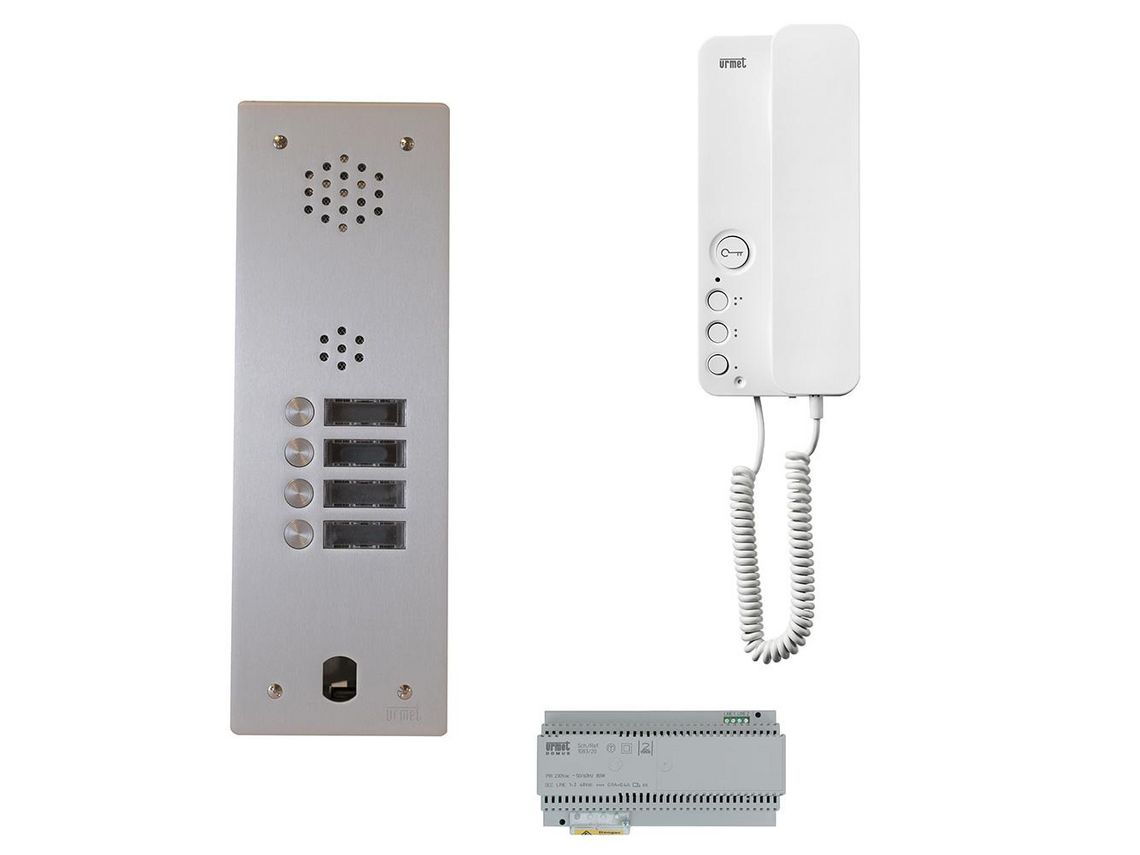 Kit de Áudio 1R 4Bp 2 Programa de Voz Ka83/104 URMET