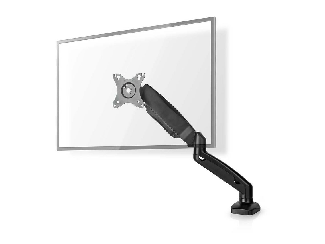 Suporte de Monitor para Escritorio Resorte de Gas 1 Pantalla S 15 32 75X75 / 100X100 Movimiento Completo NEDIS