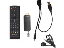Decodificador STRONG Srt82 Full Hd Dvb-Ttt Hdmi Dvb-T2 compatível com receptor/sintonizador de TV Hevc265 com DVR Hdmi por função