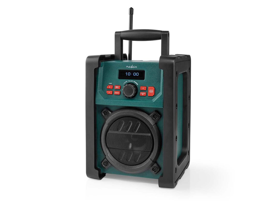 Rádio Dab NEDIS Rádio para Workplace Dab / Fm Ecrã de 2.2 Ecrã Preto e Branco