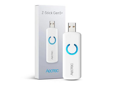 Controlador USB Z-Wave Plus Z-Stick Gen5 Aeoezw090Plus-C AEOTEC