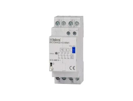 Interruptor biestável 32A para medidor inteligente Bicom432-40-Wm1 QUBINO