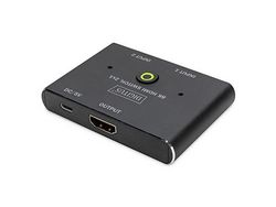 DIGITUS Switch Hdmi 8K 2X1 Preto Ds-45341